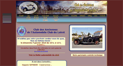 Desktop Screenshot of anciennes-automobile-club-loiret.fr